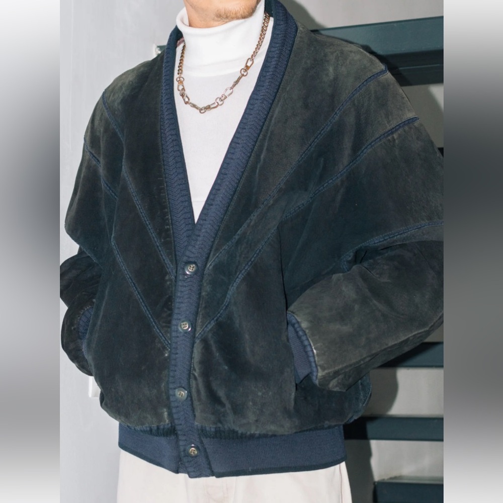 Vintage Australian Torras Suede Bomber jacket